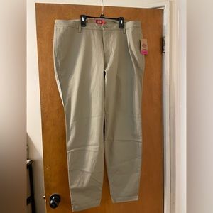 Dickies 4 pocket Original Juniors Stretch stretch Twill Skinny pants Sz 20 Beige